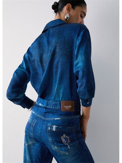 Camicia con stampa digitale LIU JO | UA6343T5958/79045